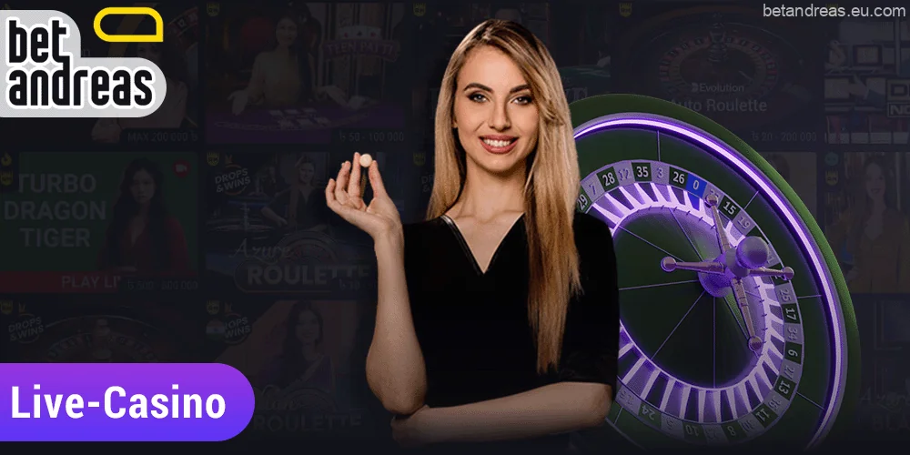 Real-time Casino at Betandreas